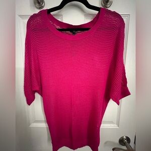 Express Hot Pink Dolman Sweater